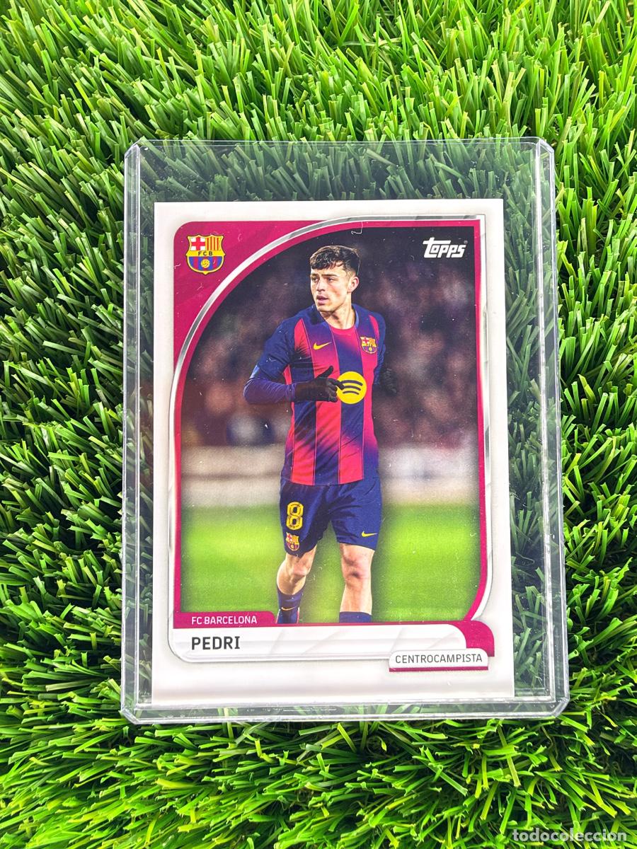 Cromos de f&uacute;tbol: N&ordm; 10 Pedri Topps FC Barcelona Fan Set 25 26