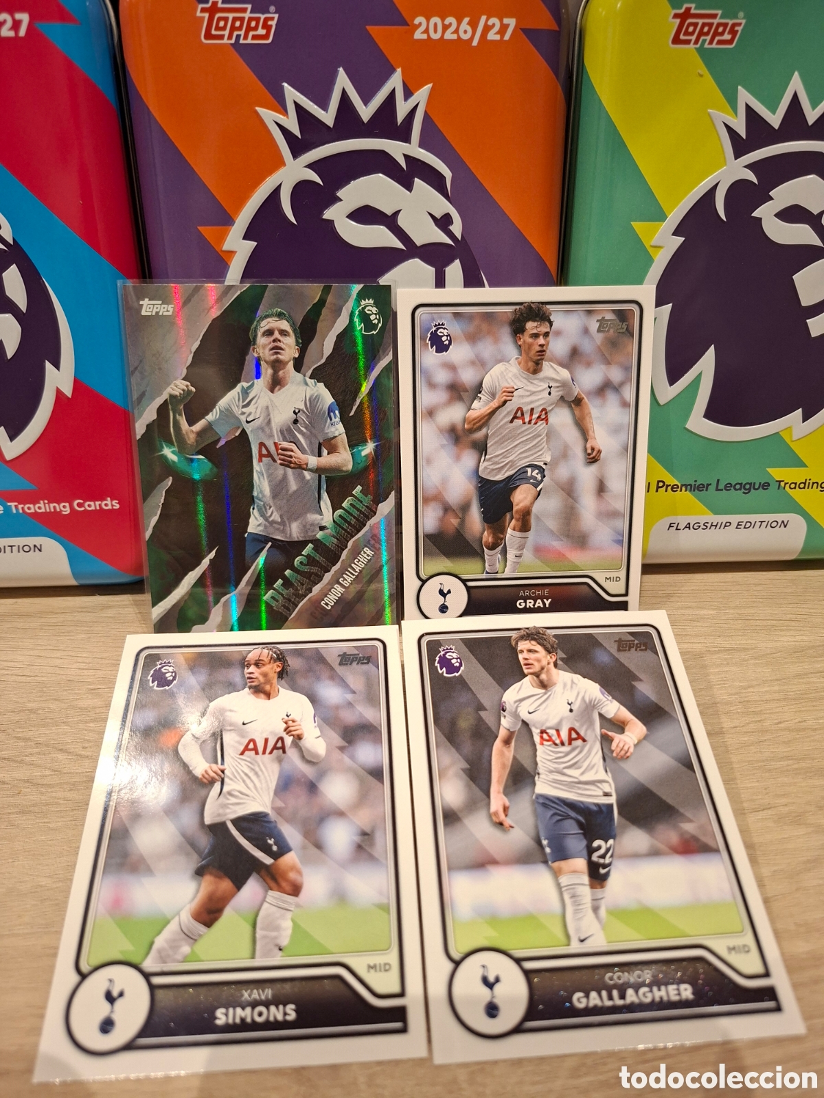 Football Stickers: Tottenham Topps 2026/27 Flagship edition Premier League