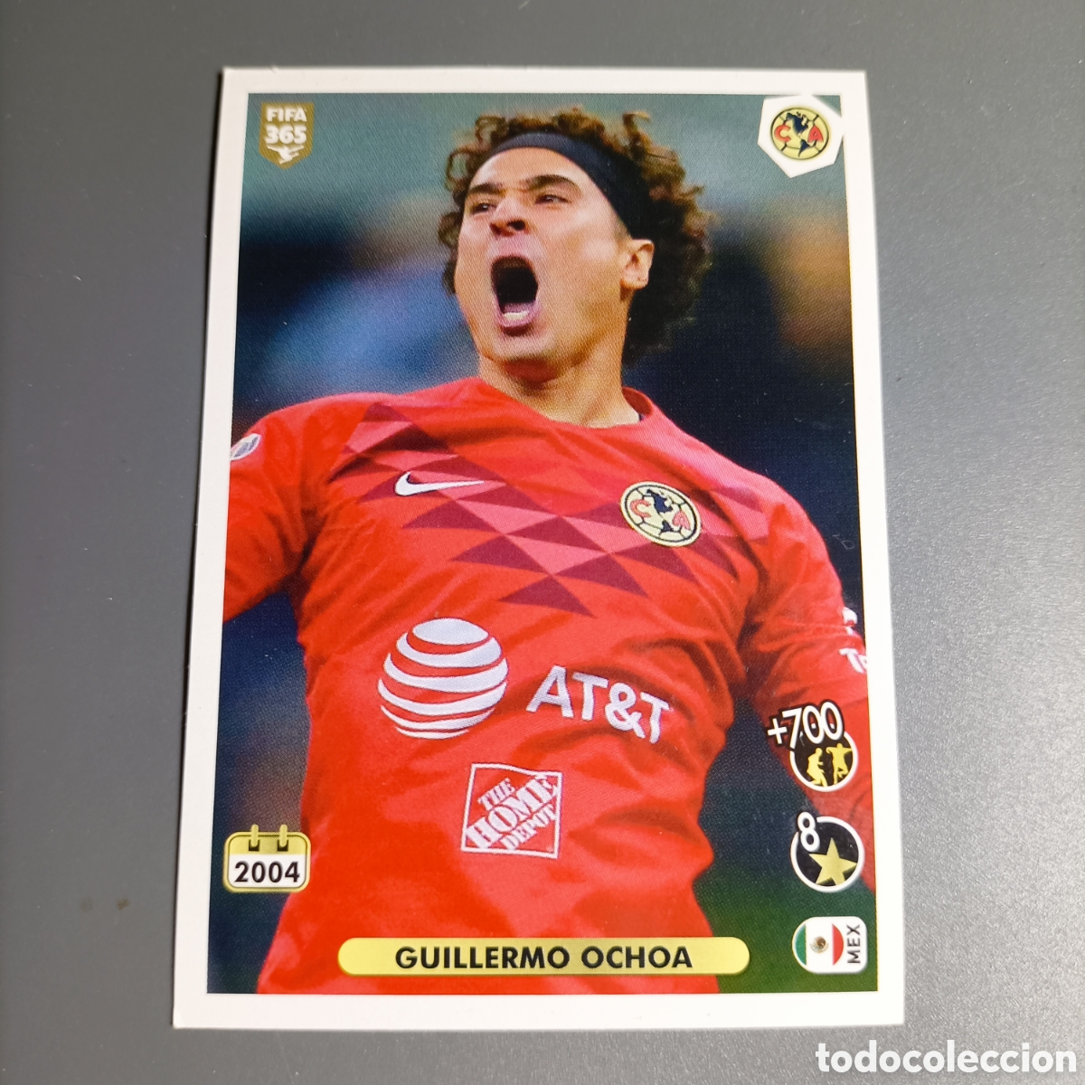Cromos de f&uacute;tbol: STICKER PANINI ALBUM 2021. FIFA 365 (CLUB AMERICA) №4 GUILLERMO OCHOA