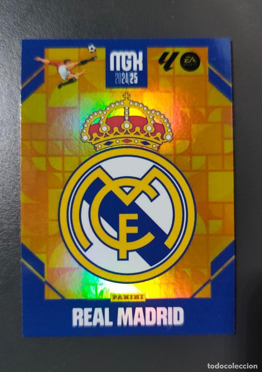 Cromos de f&uacute;tbol: MEGACRACKS PANINI LIGA 2024 2025 24 25 - CARD 217 Escudo REAL MADRID
