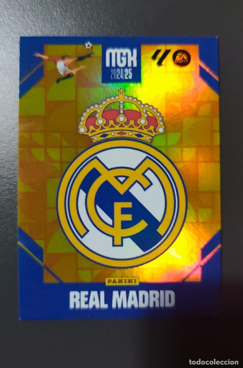 Cromos de f&uacute;tbol: MEGACRACKS PANINI LIGA 2024 2025 24 25 - CARD 217 Escudo REAL MADRID