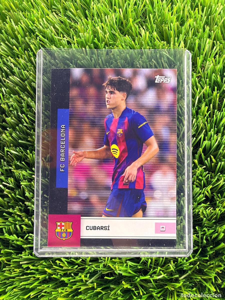 Cromos de f&uacute;tbol: N&ordm; 2 Pau Cubars&iacute; Topps FC Barcelona Team Set 25 26