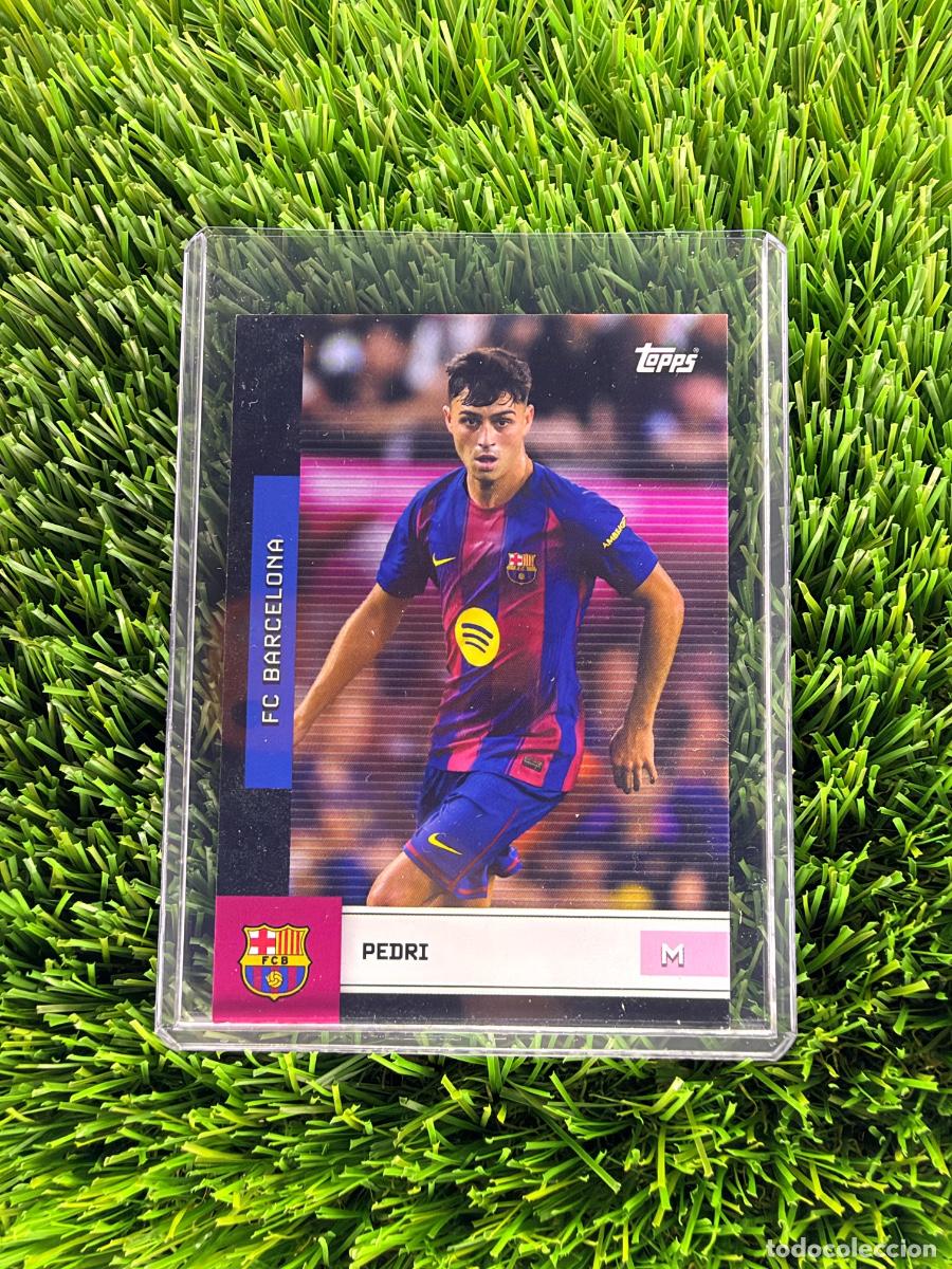 Cromos de f&uacute;tbol: N&ordm; 5 Pedri Topps FC Barcelona Team Set 25 26