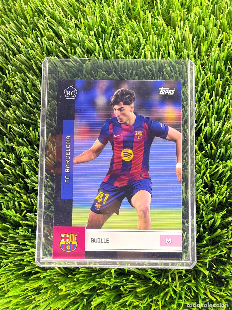Cromos de f&uacute;tbol: N&ordm; 7 Guille Fern&aacute;ndez Rookie Card Topps FC Barcelona Team Set 25 26
