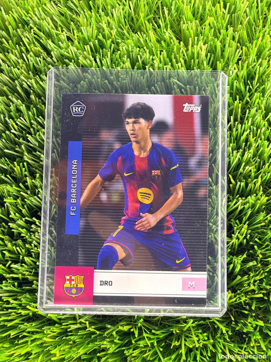 Cromos de f&uacute;tbol: N&ordm; 16 Dro Rookie Card Topps FC Barcelona Team Set 25 26