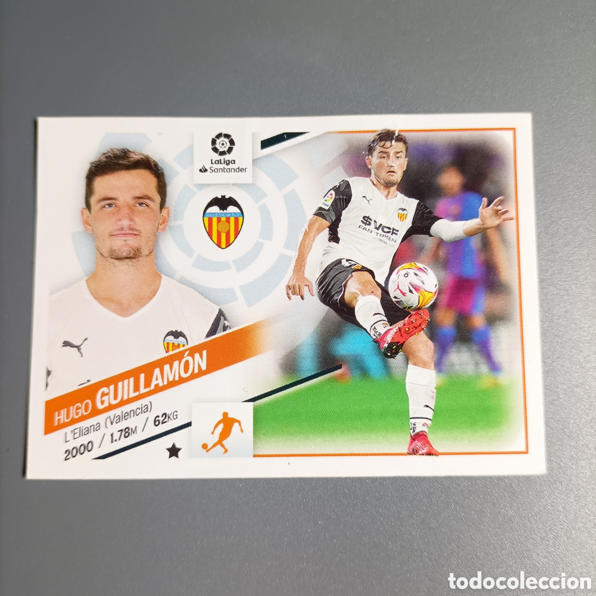 Cromos de f&uacute;tbol: CROMO ESTE. LIGA 2022-2023 (VALENCIA) №12 GULLAMON