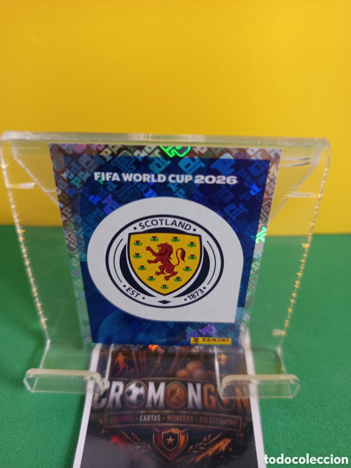 Cromos de f&uacute;tbol: ❇️ CROMO ⚽ SCO 001 ESCUDO ESCOCIA - (MUNDIAL EEUU -CANADA - MEXICO 2026 WORLD CUP 2026 (PANINI) ❇️