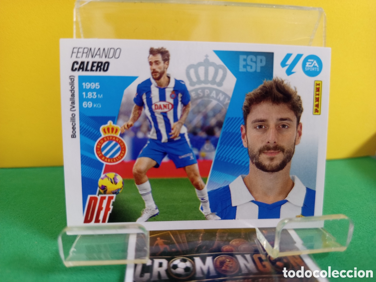 Cromos de f&uacute;tbol: ❇️ CROMO ⚽ 7.- CALERO (ESPANYOL) - COLECCIONES ESTE 2025/26 (PANINI) ❇️