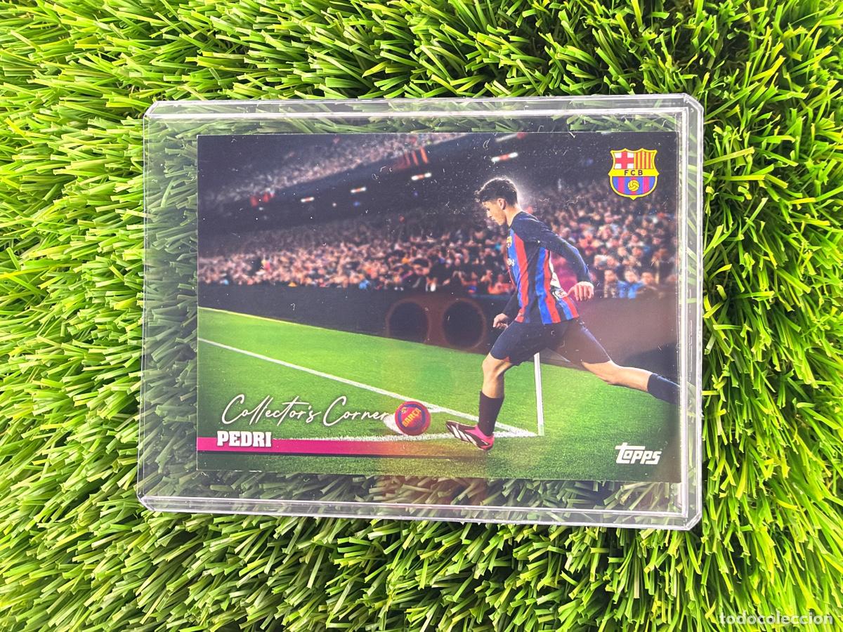 Cromos de f&uacute;tbol: N&ordm; 38 Pedri Collectors Corner Topps FC Barcelona Team Set 25 26