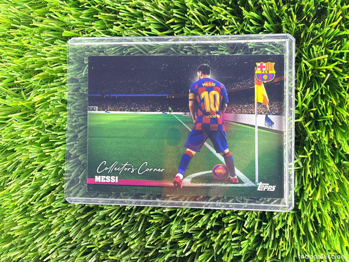 Cromos de f&uacute;tbol: N&ordm; 40 Lionel Messi Collectors Corner Topps FC Barcelona Team Set 25 26