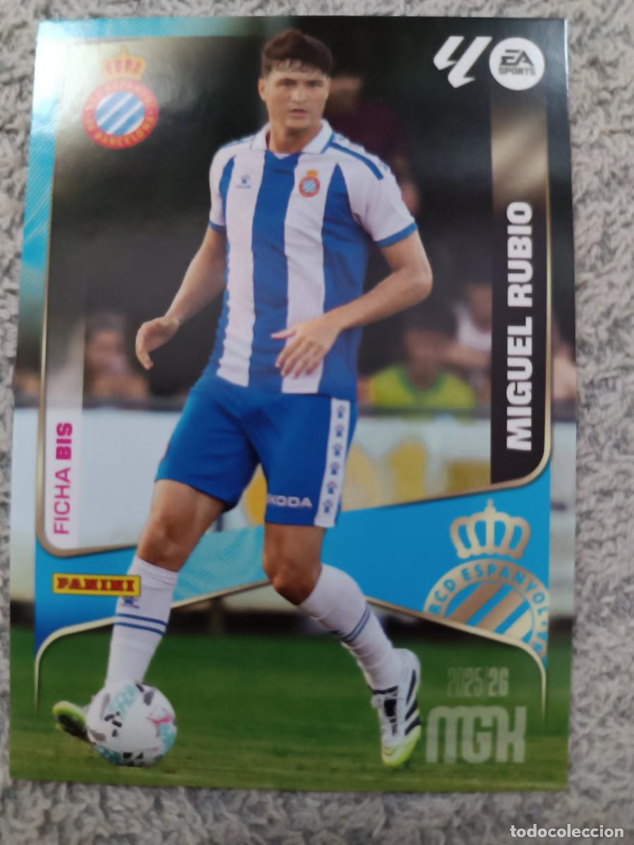Cromos de f&uacute;tbol: MEGACRACKS 2025-2026 149 BIS MIGUEL RUBIO