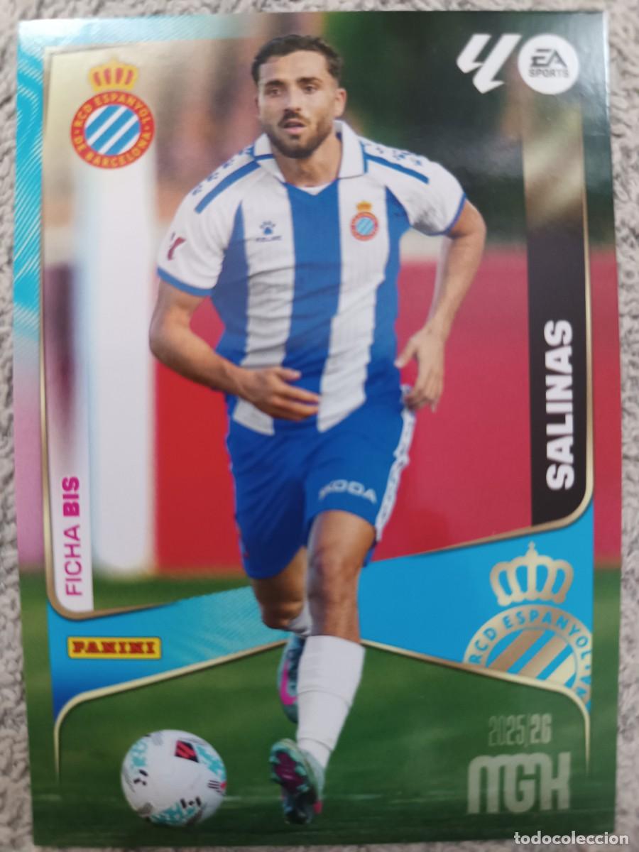 Cromos de f&uacute;tbol: MEGACRACKS 2025-2026 152 BIS SALINAS