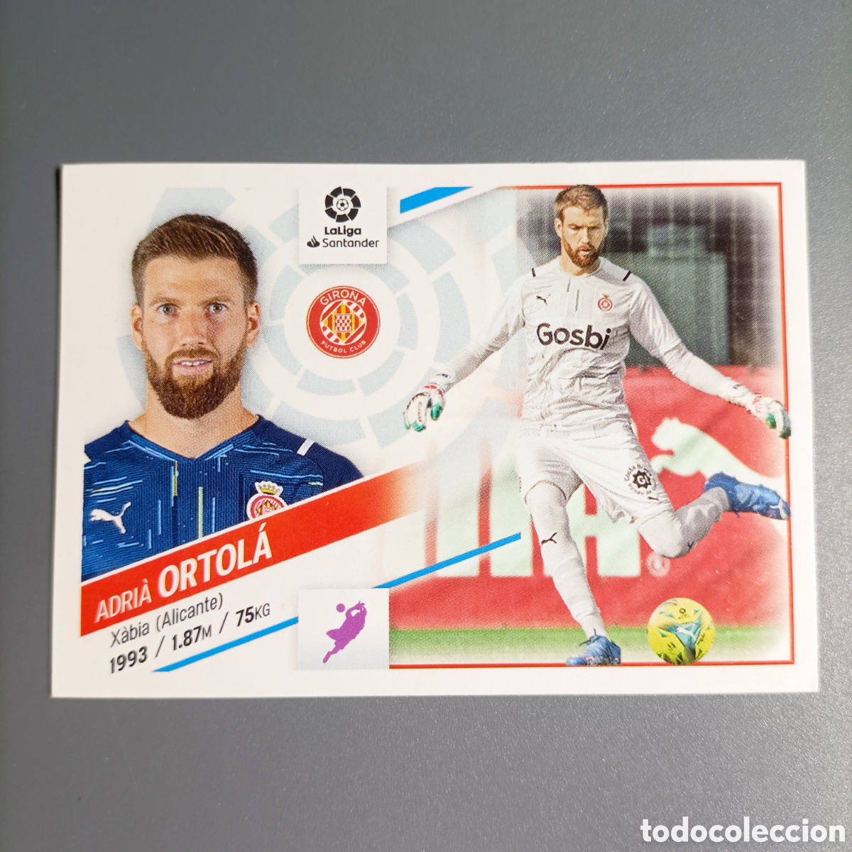 Cromos de f&uacute;tbol: CROMO ESTE. LIGA 2022-2023 (GIRONA) №4 ORTOLA