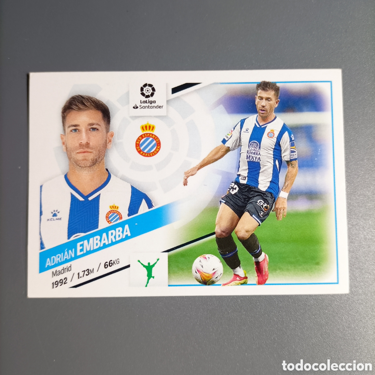 Cromos de f&uacute;tbol: CROMO ESTE. LIGA 2022-2023 (ESPANYOL) №17 EMBARBA