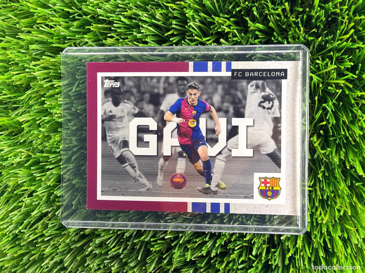 Cromos de f&uacute;tbol: N&ordm; 45 Gavi We Want The Ball Topps FC Barcelona Team Set 25 26