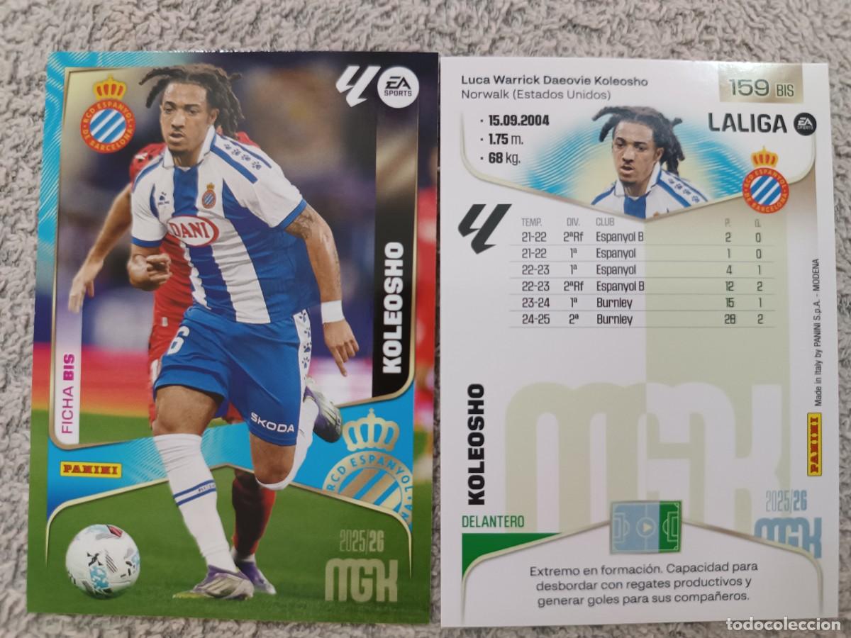 Cromos de f&uacute;tbol: MEGACRACKS 2025-2026 159 BIS KOLEOSHO