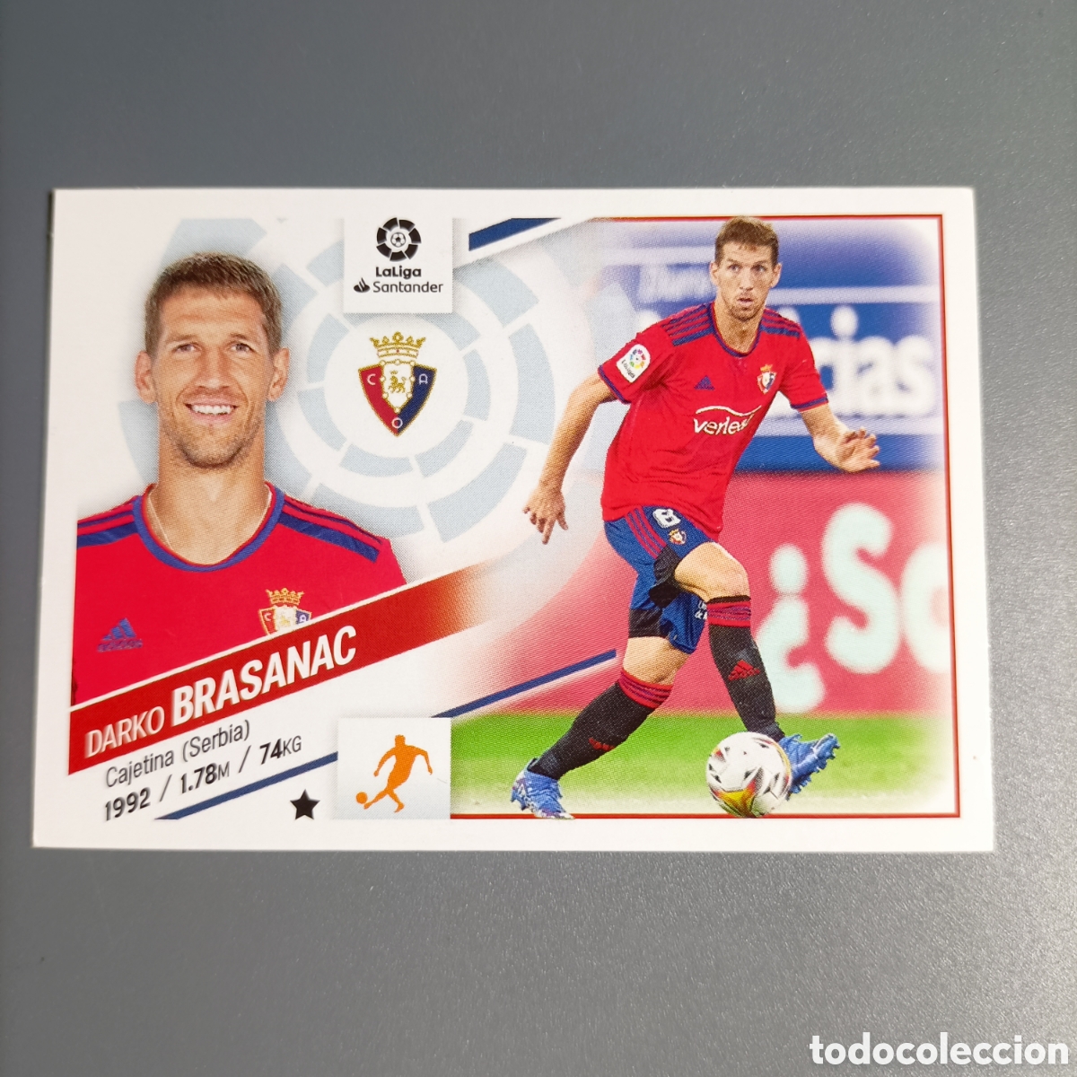 Cromos de f&uacute;tbol: CROMO ESTE. LIGA 2022-2023 (OSASUNA) №11 BRASANAC