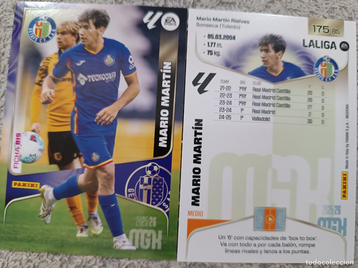 Cromos de f&uacute;tbol: MEGACRACKS 2025-2026 175 BIS MARIO MARTIN