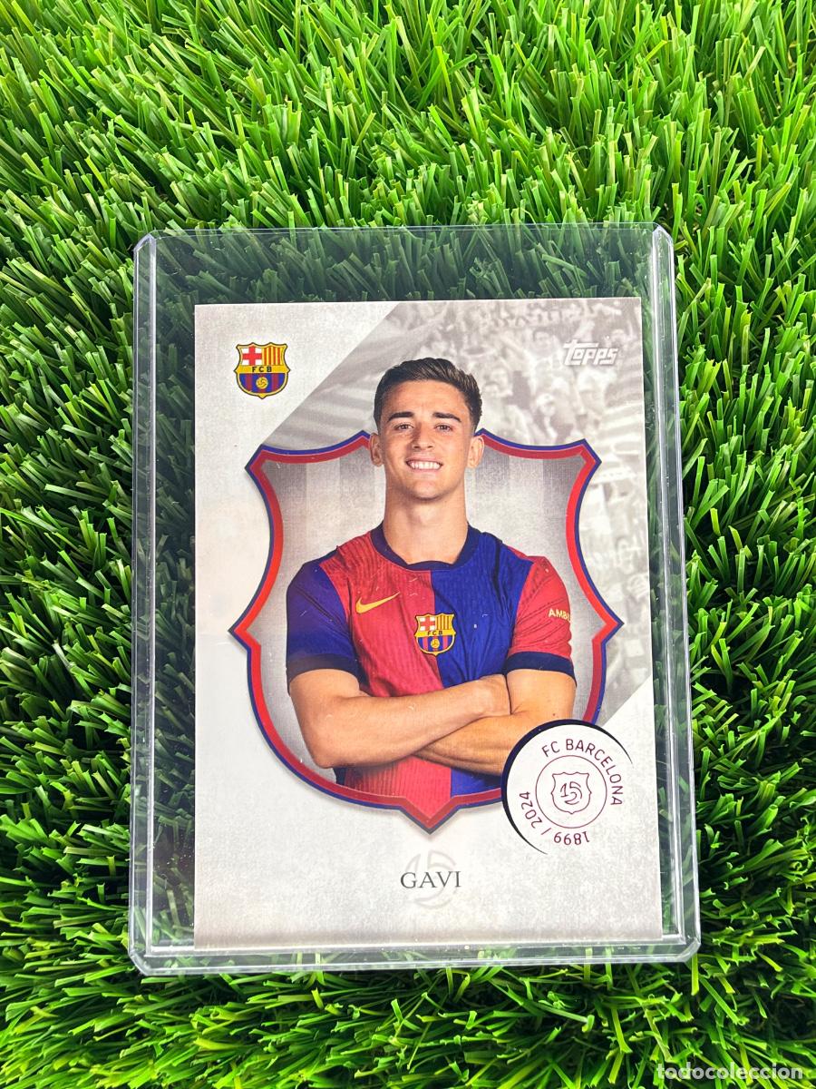 Cromos de f&uacute;tbol: N&ordm; 8 Gavi FC Barcelona Topps FC Barcelona 125 Aniversario 24 25