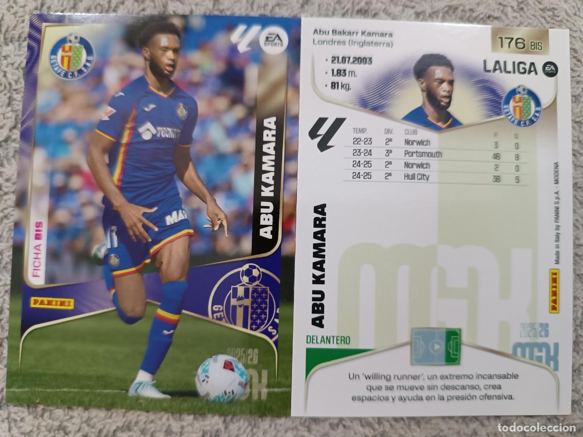Cromos de f&uacute;tbol: MEGACRACKS 2025-2026 176 BIS ABU KAMARA