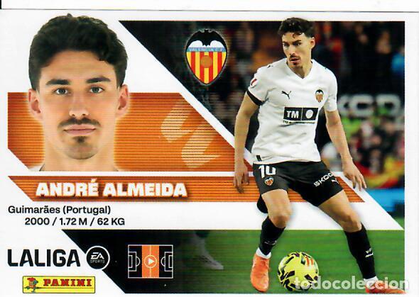 Cromos de f&uacute;tbol: CROMO PANINI LIGA ESTE 26 27 - N&ordm; 16 - ANDR&Eacute; ALMEIDA - VALENCIA