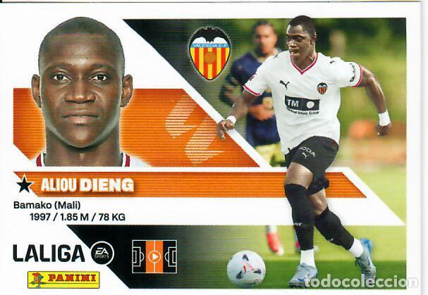 Cromos de f&uacute;tbol: CROMO PANINI LIGA ESTE 26 27 - COLOCA N&ordm; 16 BIS - DIENG - VALENCIA - 2&ordf; EDICI&Oacute;N