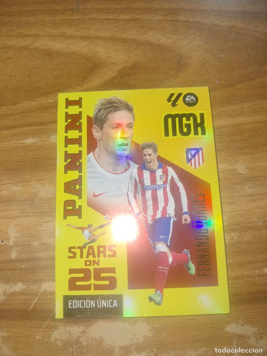 Cromos de f&uacute;tbol: CARD MEGACRACKS TEMPORADA 26/27: PANINI STARS ON 25 EDICI&Oacute;N &Uacute;NICA FERNANDO TORRES, N&deg; 432