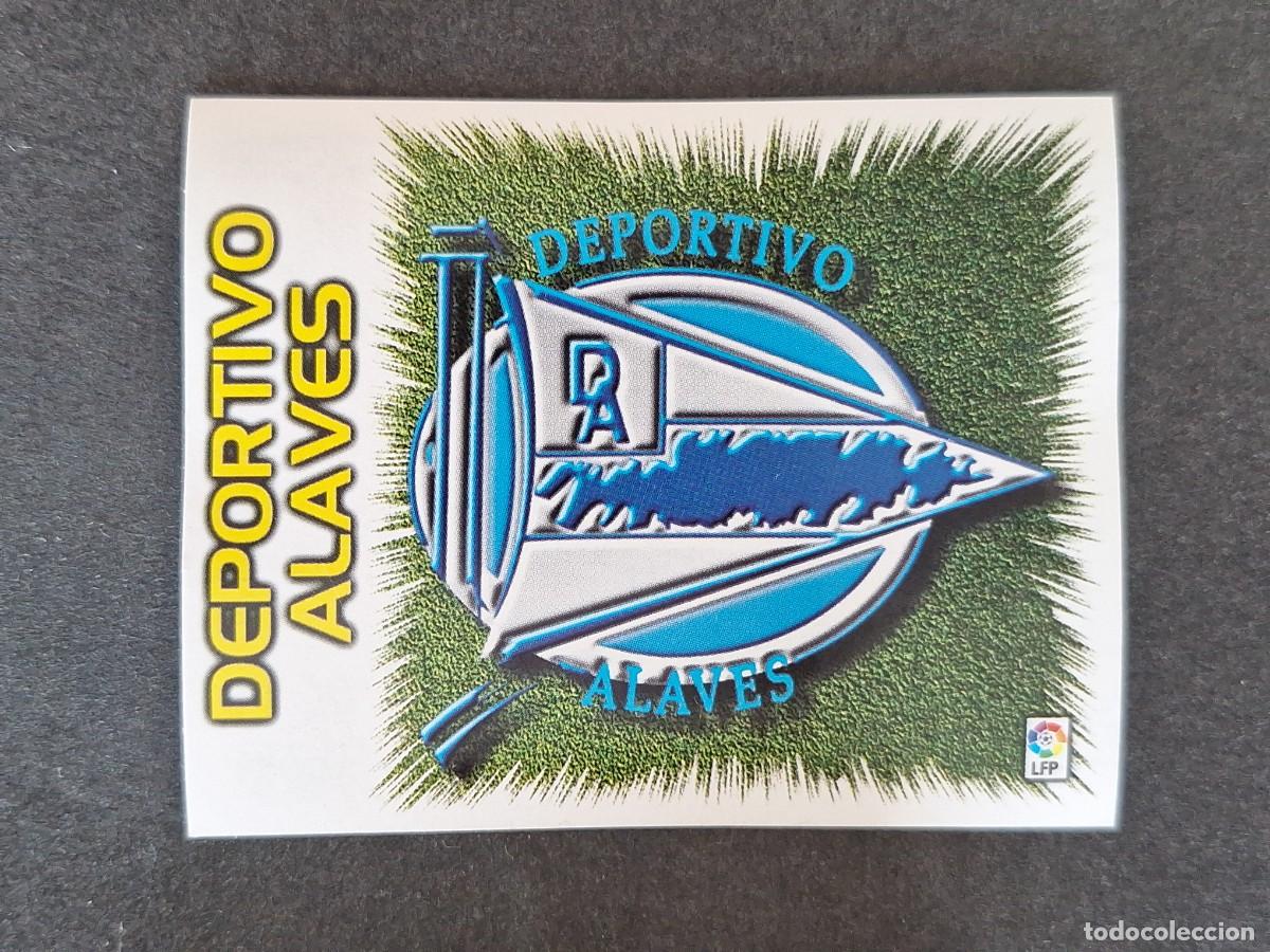 Cromos de f&uacute;tbol: L5 ESCUDO DEPORTIVO ALAVES LIGA ESTE 1999 2000 99 00 NUNCA PEGADO SIN PEGAR