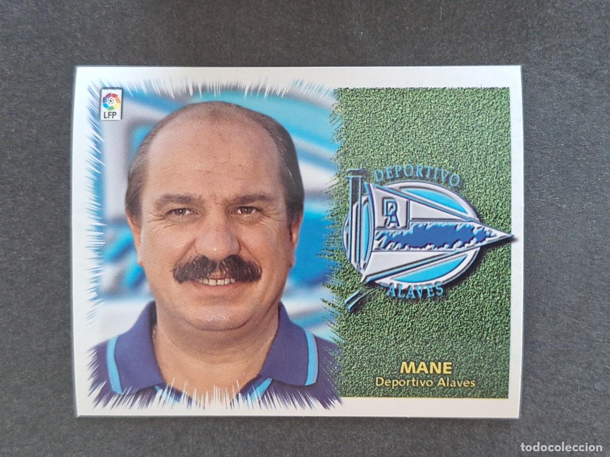 Cromos de f&uacute;tbol: L5 MANE ENTRENADOR DEPORTIVO ALAVES LIGA ESTE 1999 2000 99 00 NUNCA PEGADO SIN PEGAR