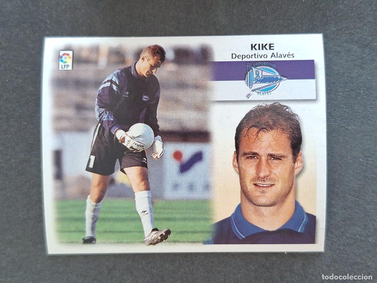 Cromos de f&uacute;tbol: L5 KIKE DEPORTIVO ALAVES LIGA ESTE 1999 2000 99 00 NUNCA PEGADO SIN PEGAR