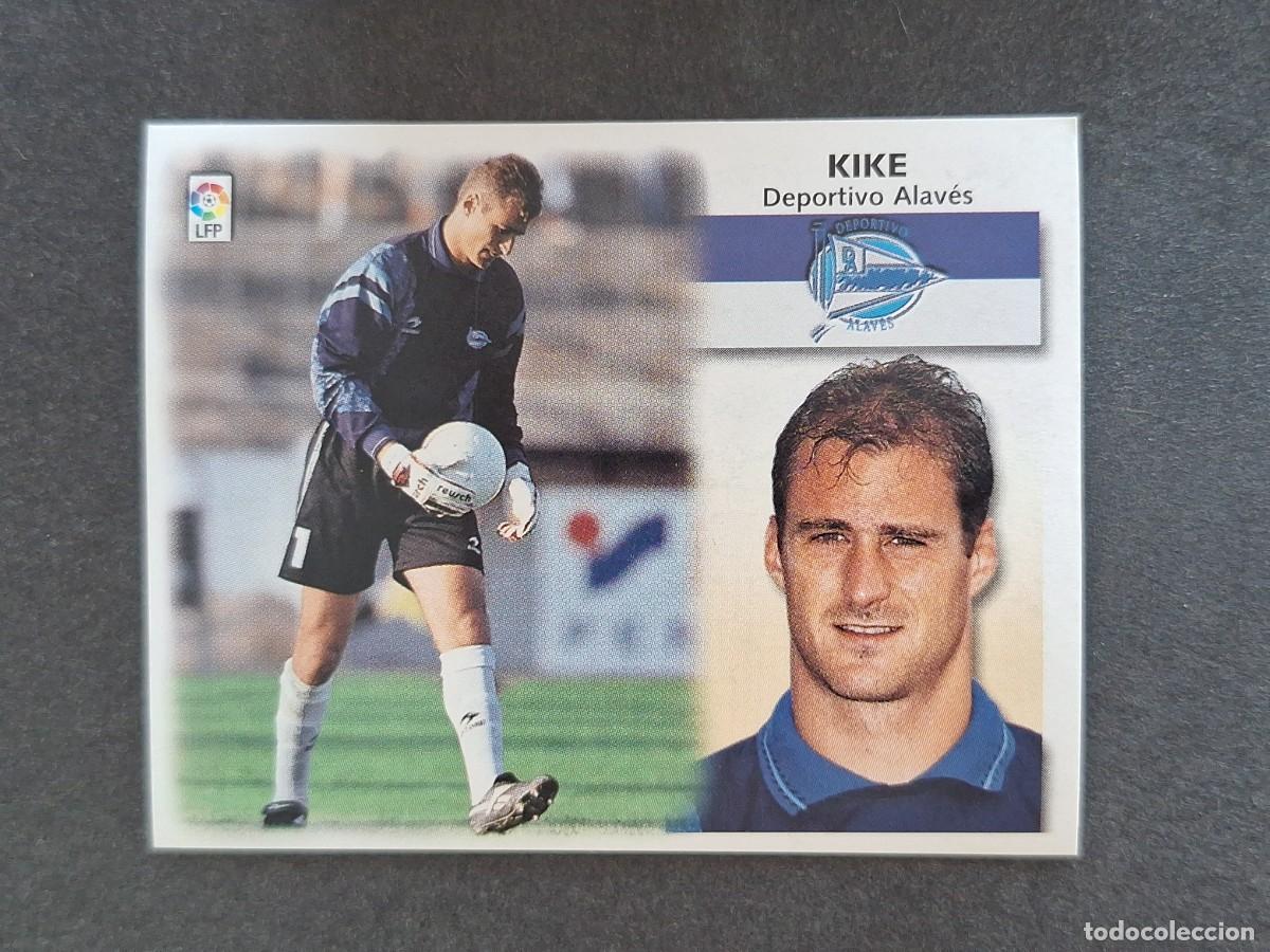 Cromos de f&uacute;tbol: L5 KIKE DEPORTIVO ALAVES LIGA ESTE 1999 2000 99 00 NUNCA PEGADO SIN PEGAR