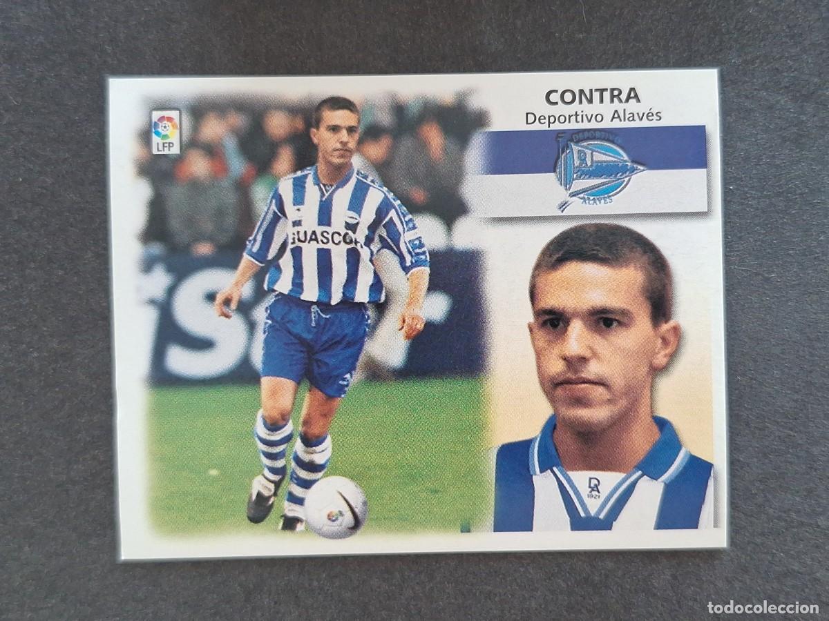Cromos de f&uacute;tbol: L5 CONTRA DEPORTIVO ALAVES LIGA ESTE 1999 2000 99 00 NUNCA PEGADO SIN PEGAR
