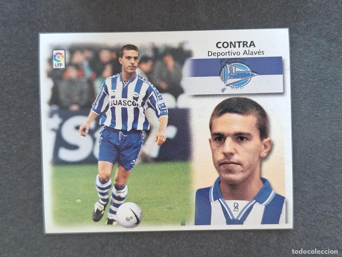 Cromos de f&uacute;tbol: L5 CONTRA DEPORTIVO ALAVES LIGA ESTE 1999 2000 99 00 NUNCA PEGADO SIN PEGAR