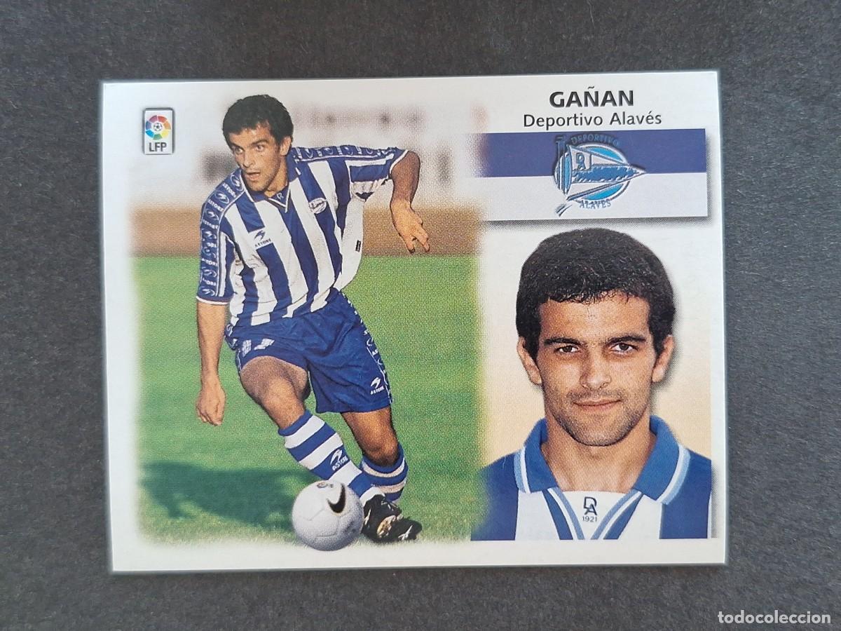 Cromos de f&uacute;tbol: L5 GA&Ntilde;AN DEPORTIVO ALAVES LIGA ESTE 1999 2000 99 00 NUNCA PEGADO SIN PEGAR