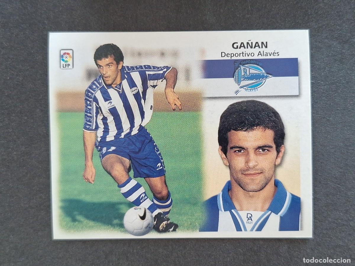 Cromos de f&uacute;tbol: L5 GA&Ntilde;AN DEPORTIVO ALAVES LIGA ESTE 1999 2000 99 00 NUNCA PEGADO SIN PEGAR
