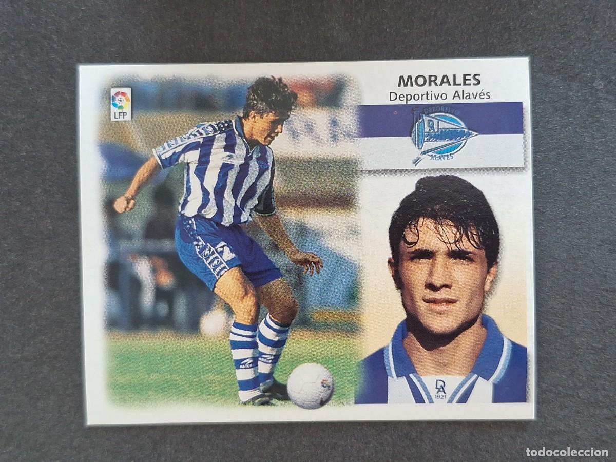 Cromos de f&uacute;tbol: L5 MORALES DEPORTIVO ALAVES LIGA ESTE 1999 2000 99 00 NUNCA PEGADO SIN PEGAR