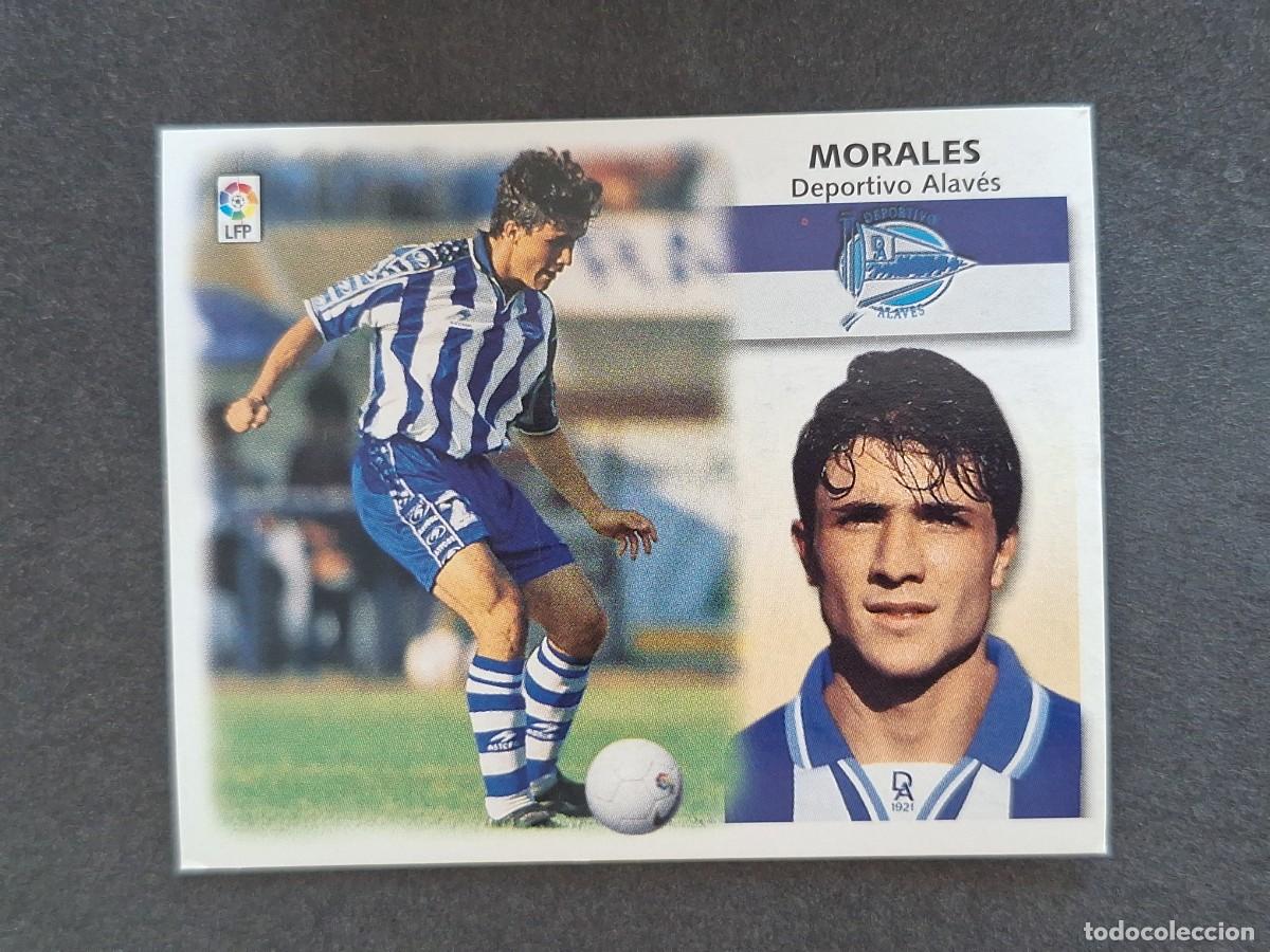 Cromos de f&uacute;tbol: L5 MORALES DEPORTIVO ALAVES LIGA ESTE 1999 2000 99 00 NUNCA PEGADO SIN PEGAR