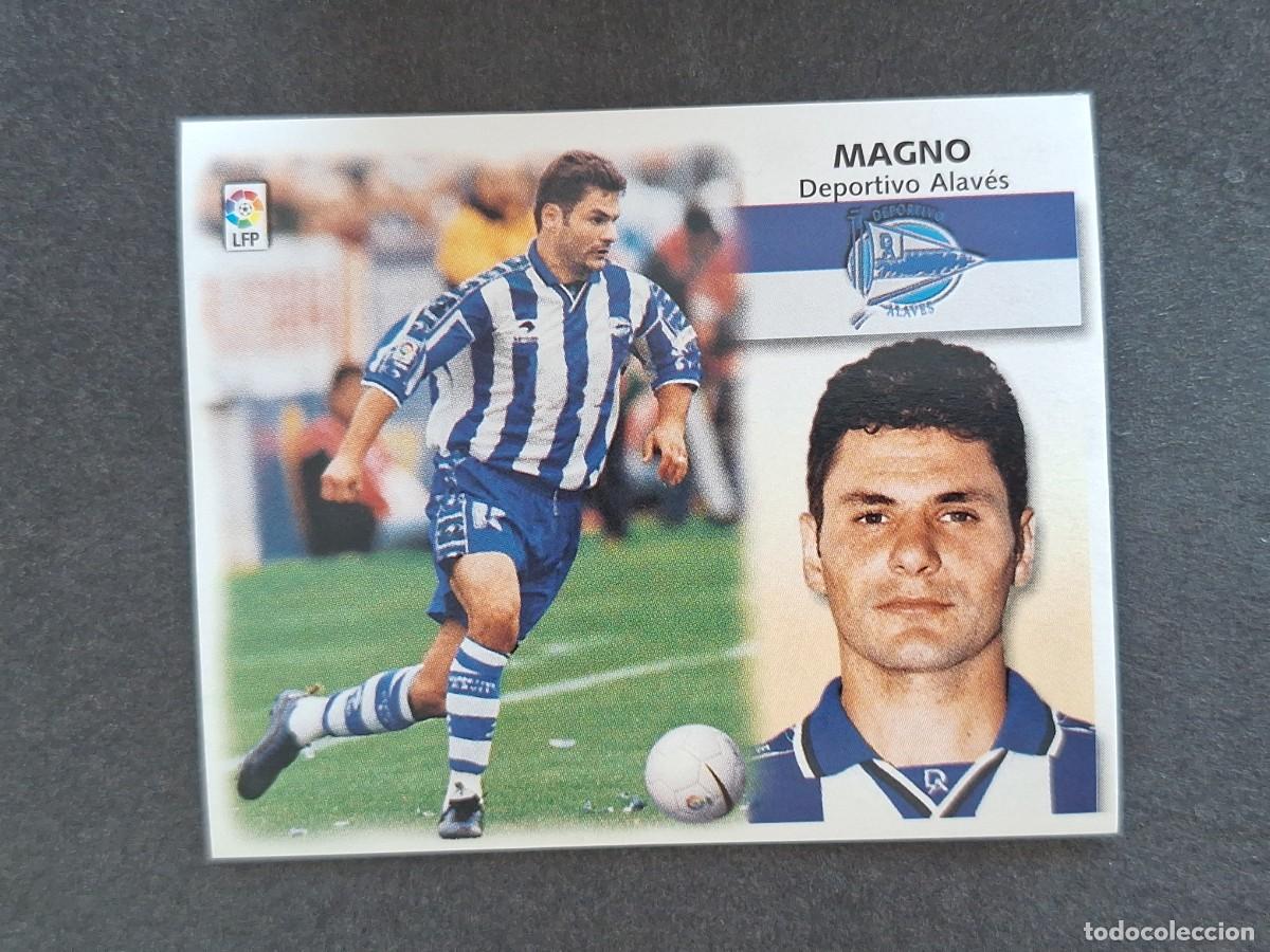 Cromos de f&uacute;tbol: L5 MAGNO DEPORTIVO ALAVES LIGA ESTE 1999 2000 99 00 NUNCA PEGADO SIN PEGAR