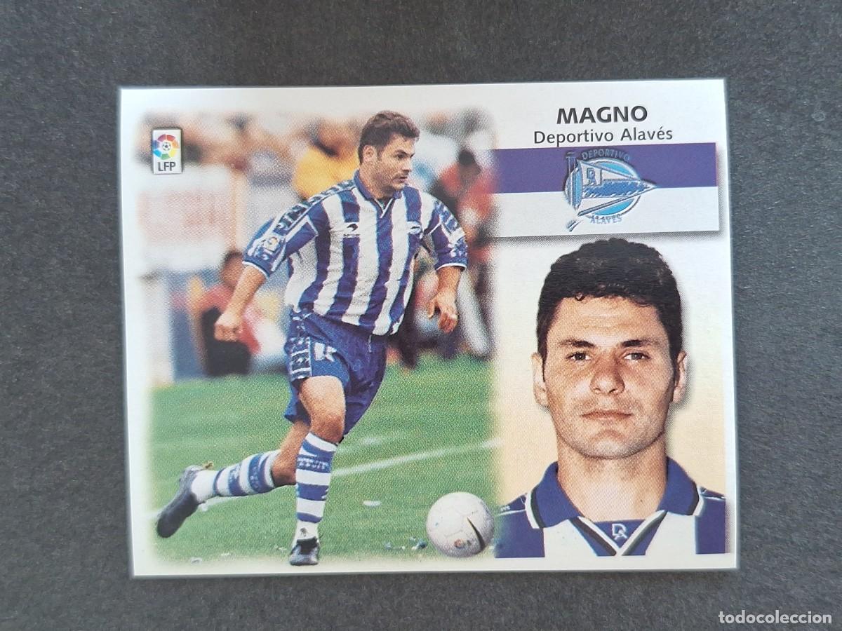 Cromos de f&uacute;tbol: L5 MAGNO DEPORTIVO ALAVES LIGA ESTE 1999 2000 99 00 NUNCA PEGADO SIN PEGAR