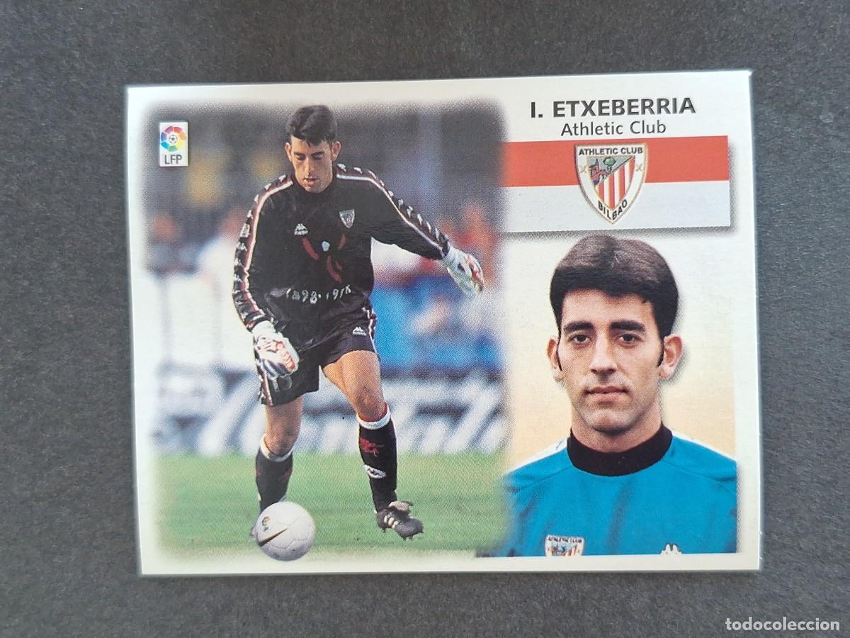 Cromos de f&uacute;tbol: L5 IMANOL ETXEBERRIA ATHLETIC CLUB DE BILBAO LIGA ESTE 1999 2000 99 00 NUNCA PEGADO SIN PEGAR