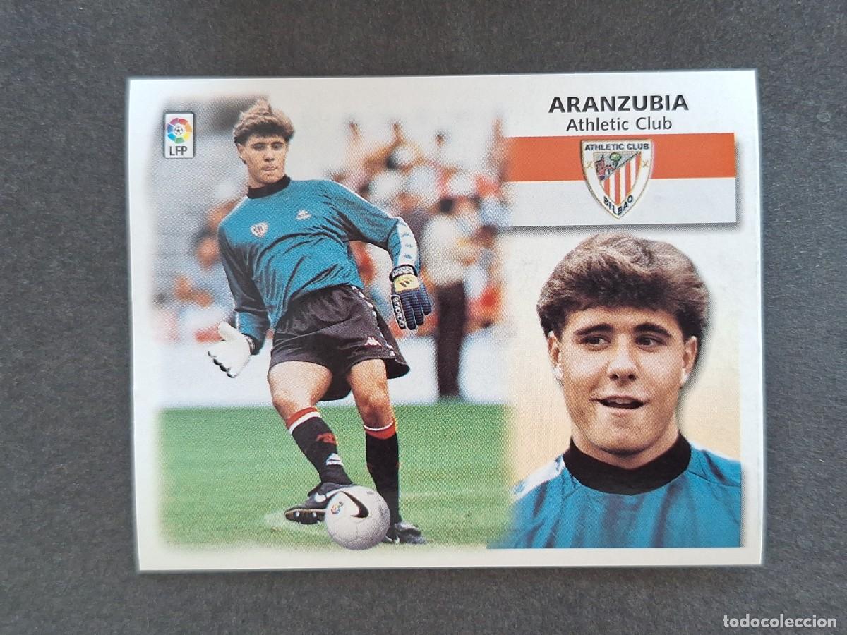 Cromos de f&uacute;tbol: L5 ARANZUBIA ATHLETIC CLUB DE BILBAO LIGA ESTE 1999 2000 99 00 NUNCA PEGADO SIN PEGAR