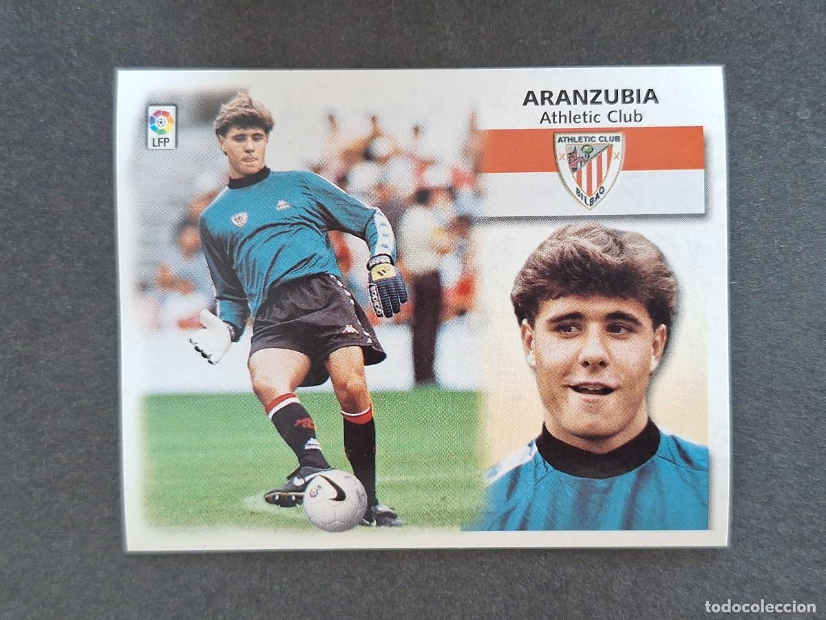 Cromos de f&uacute;tbol: L5 ARANZUBIA ATHLETIC CLUB DE BILBAO LIGA ESTE 1999 2000 99 00 NUNCA PEGADO SIN PEGAR