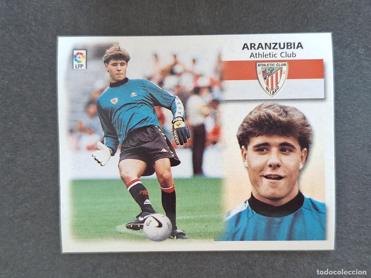 Cromos de f&uacute;tbol: L5 ARANZUBIA ATHLETIC CLUB DE BILBAO LIGA ESTE 1999 2000 99 00 NUNCA PEGADO SIN PEGAR