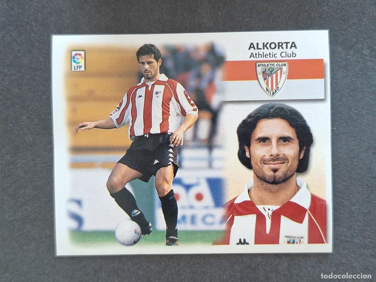 Cromos de f&uacute;tbol: L5 ALKORTA ATHLETIC CLUB DE BILBAO LIGA ESTE 1999 2000 99 00 NUNCA PEGADO SIN PEGAR