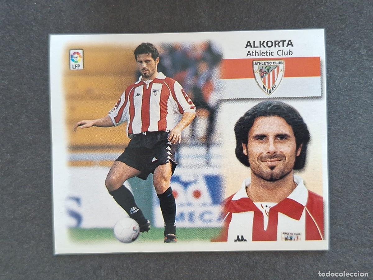 Cromos de f&uacute;tbol: L5 ALKORTA ATHLETIC CLUB DE BILBAO LIGA ESTE 1999 2000 99 00 NUNCA PEGADO SIN PEGAR