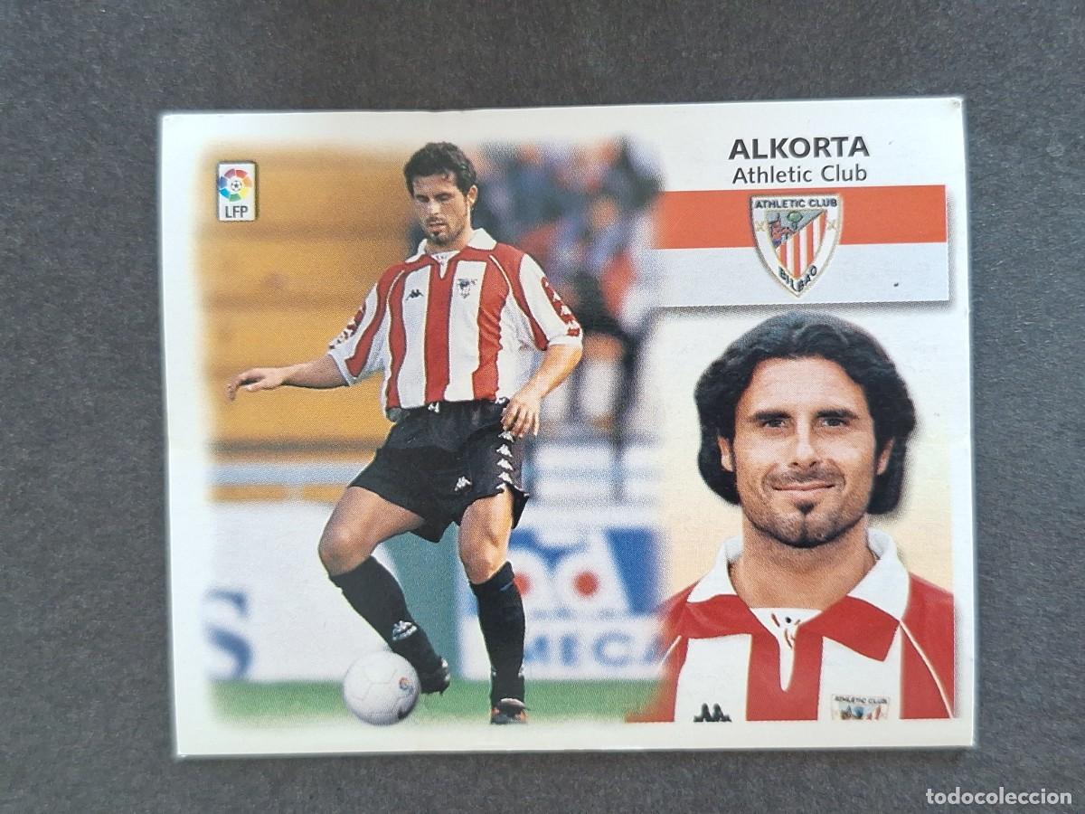 Cromos de f&uacute;tbol: L5 ALKORTA ATHLETIC CLUB DE BILBAO LIGA ESTE 1999 2000 99 00 NUNCA PEGADO SIN PEGAR