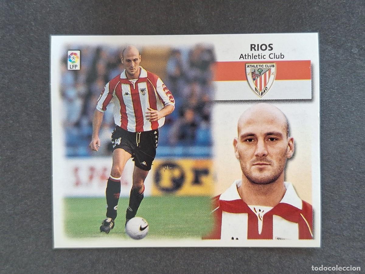 Cromos de f&uacute;tbol: L5 RIOS ATHLETIC CLUB DE BILBAO LIGA ESTE 1999 2000 99 00 NUNCA PEGADO SIN PEGAR