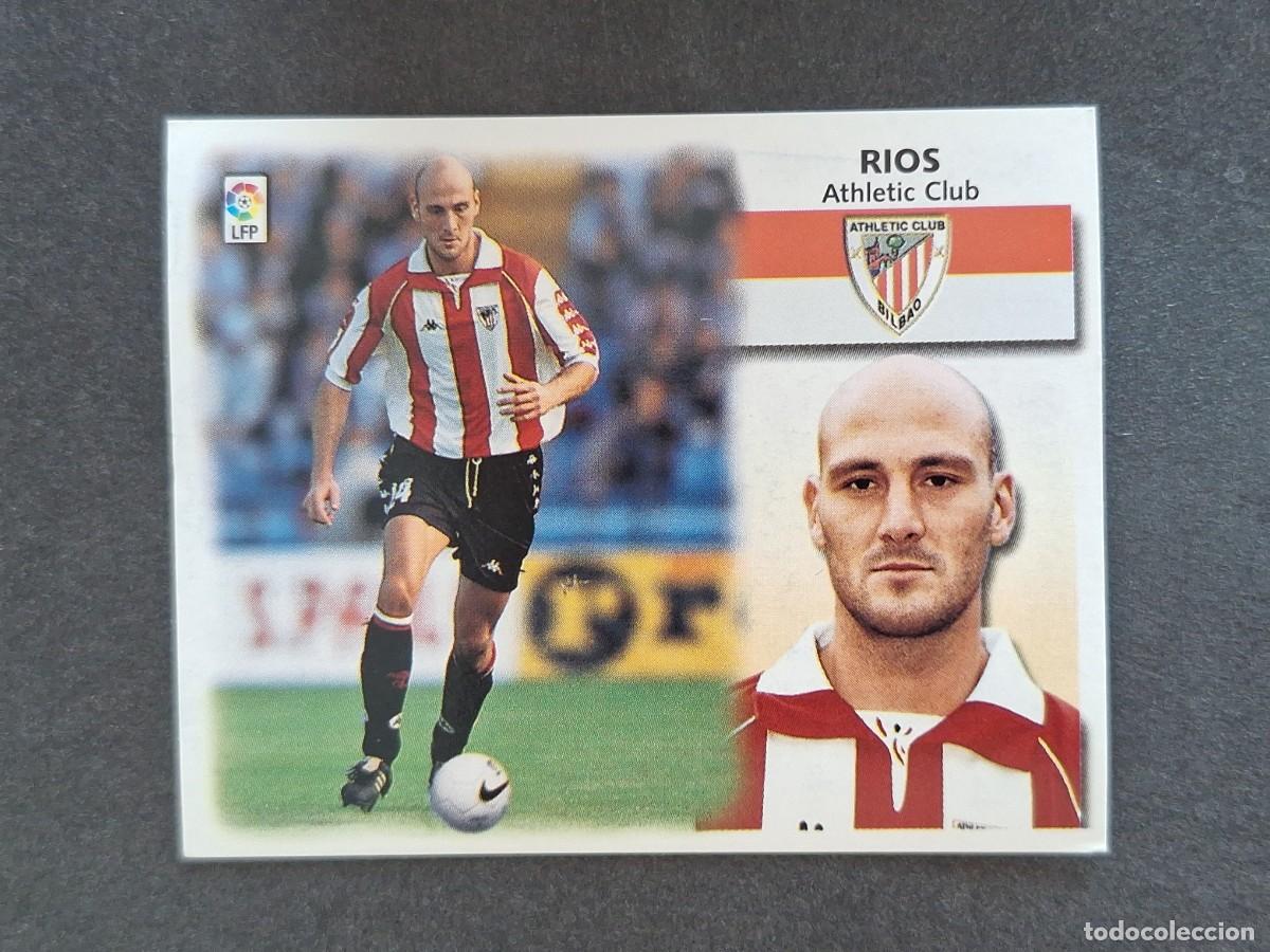 Cromos de f&uacute;tbol: L5 RIOS ATHLETIC CLUB DE BILBAO LIGA ESTE 1999 2000 99 00 NUNCA PEGADO SIN PEGAR