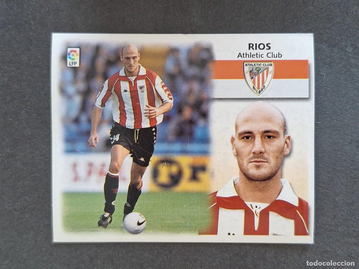 Cromos de f&uacute;tbol: L5 RIOS ATHLETIC CLUB DE BILBAO LIGA ESTE 1999 2000 99 00 NUNCA PEGADO SIN PEGAR