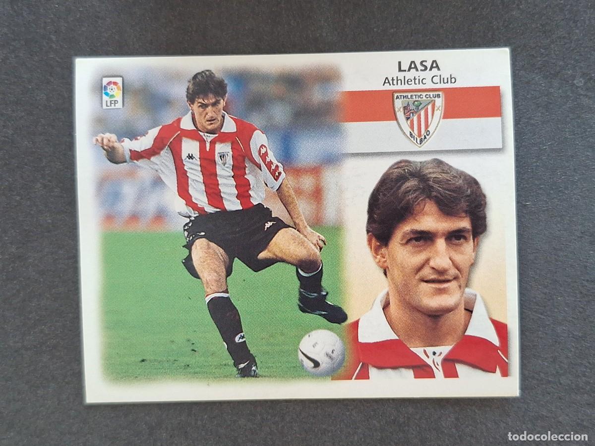 Cromos de f&uacute;tbol: L5 LASA ATHLETIC CLUB DE BILBAO LIGA ESTE 1999 2000 99 00 NUNCA PEGADO SIN PEGAR